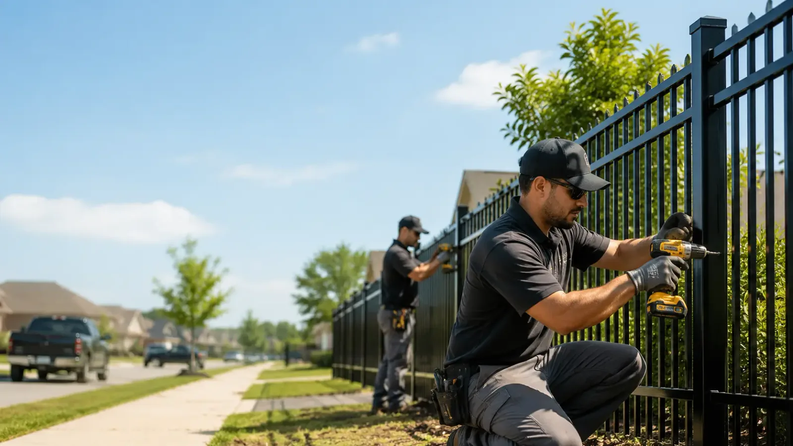 Metal Fence Installation in Dimmitt, TX
